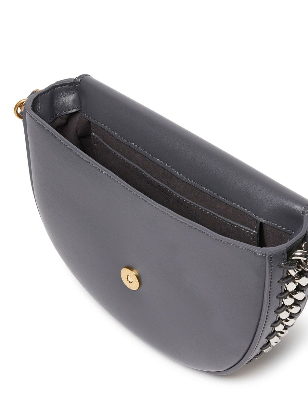 Stella McCartney medium Frayme logo-charm shoulder bag - Image 5
