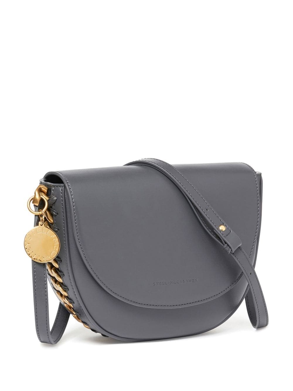 Stella McCartney medium Frayme logo-charm shoulder bag - Image 3