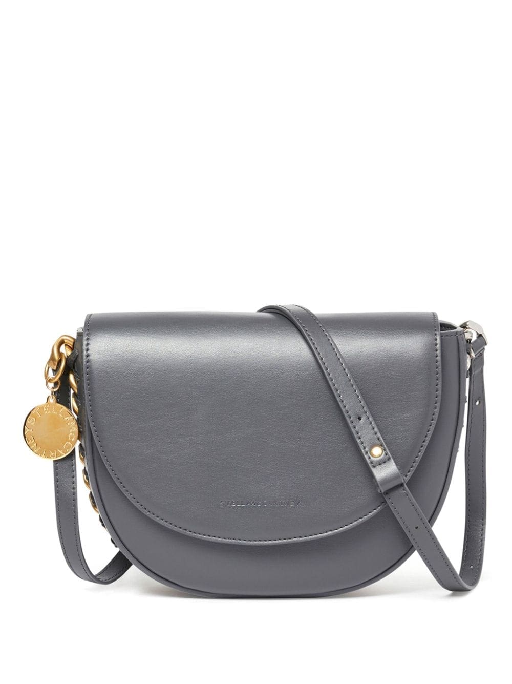 Stella McCartney medium Frayme logo-charm shoulder bag