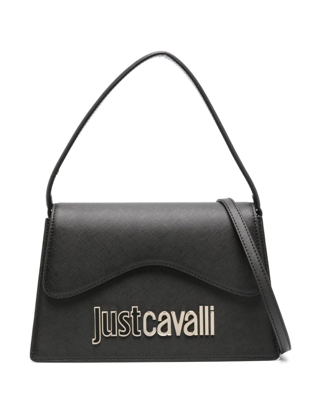 Just Cavalli logo-plaque printed-lining bag