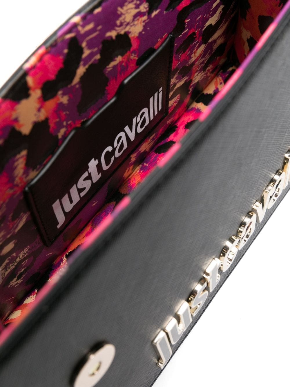 Just Cavalli logo-plaque printed-lining bag - Image 5