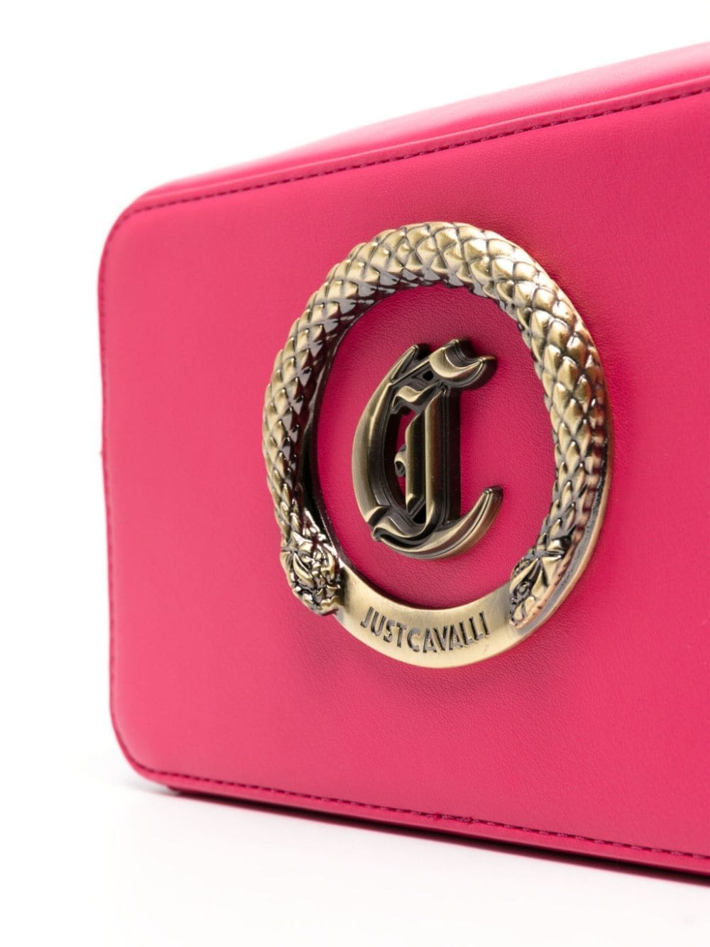 Just Cavalli logo-plaque faux-leather bag - Image 4