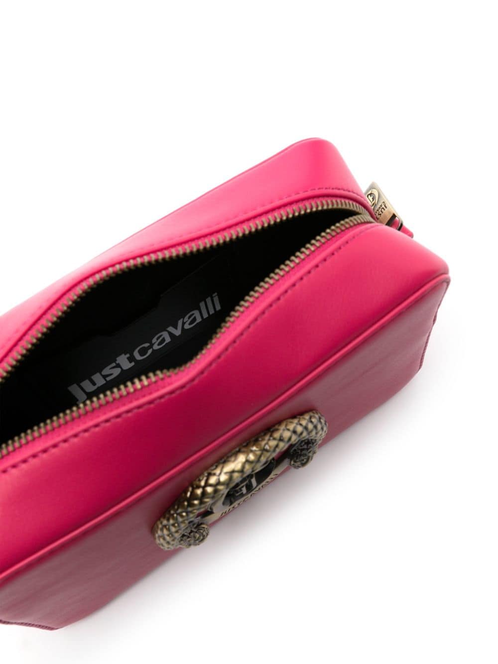 Just Cavalli logo-plaque faux-leather bag - Image 5