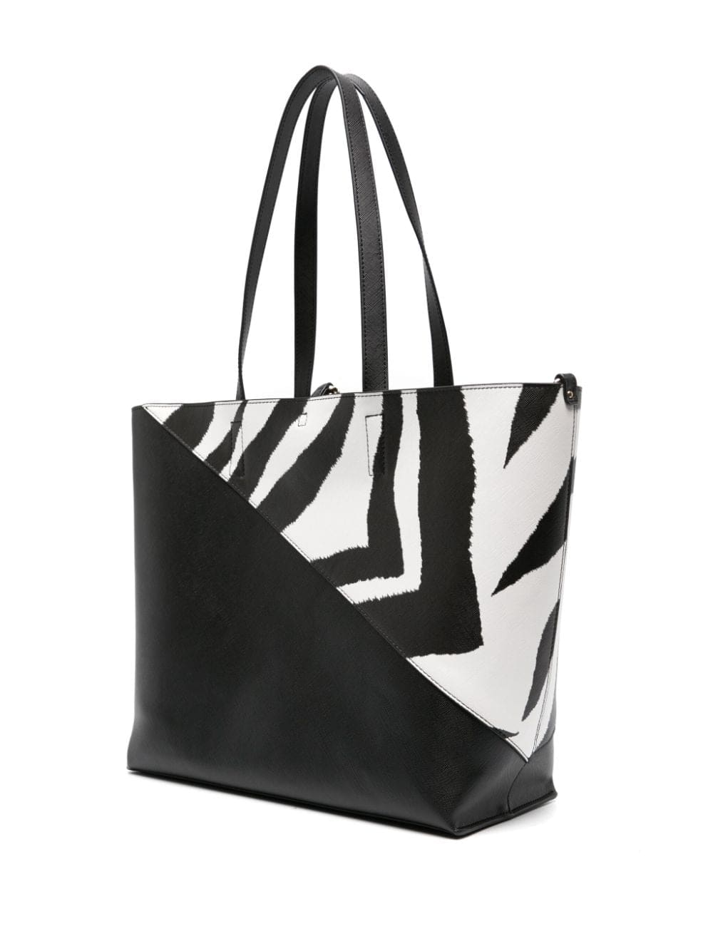 Just Cavalli zebra-print panelled tote bag - Image 3