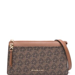 Michael Kors monogrammed leather crossbody bag