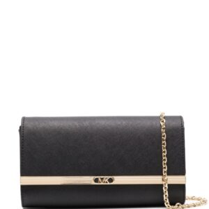 Michael Michael Kors logo-plaque leather crossbody bag