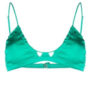 Forte Forte triangle-cup satin bra