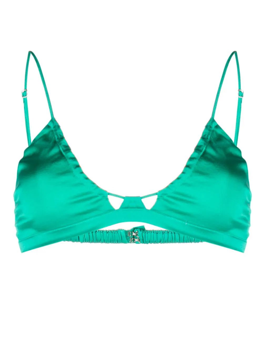 Forte Forte triangle-cup satin bra