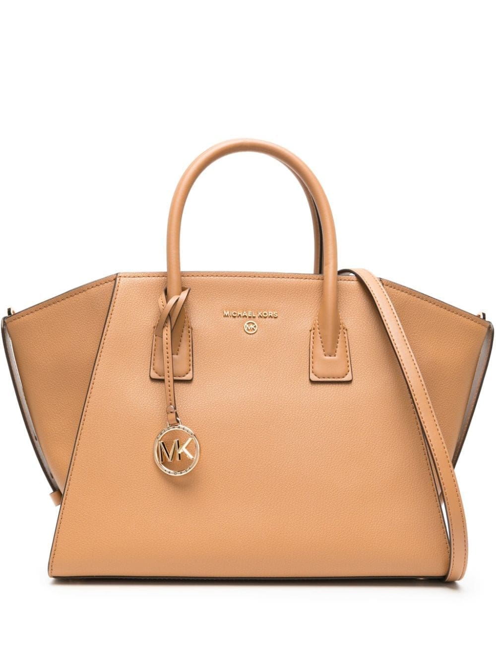 Michael Michael Kors large Avril logo-lettering leather tote bag