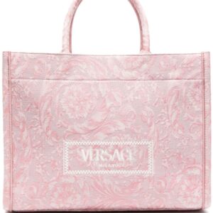 Versace Athena Barocco-print tote bag