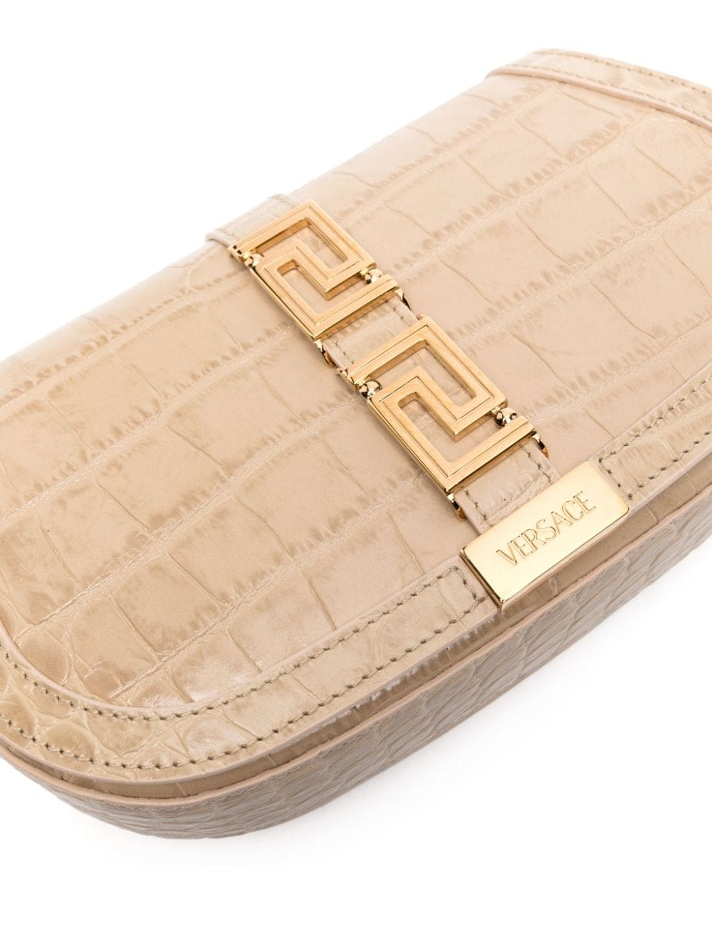 Versace Greca Goddess embossed shoulder bag - Image 4