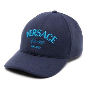 Versace Milano Stamp embroidered baseball cap