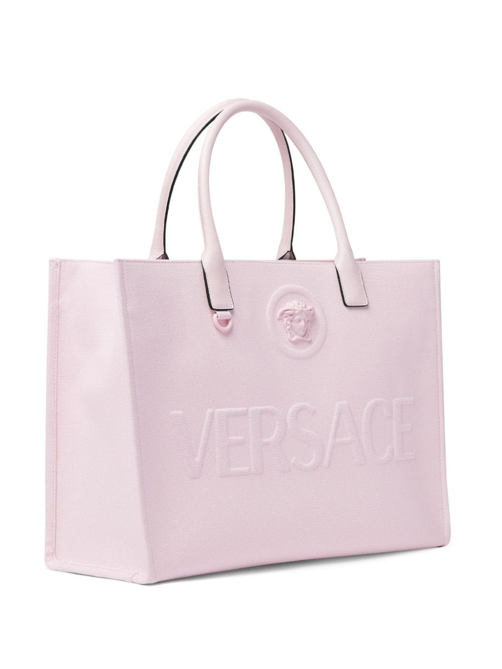 Versace La Medusa leather tote bag - Image 4