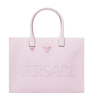 Versace La Medusa leather tote bag
