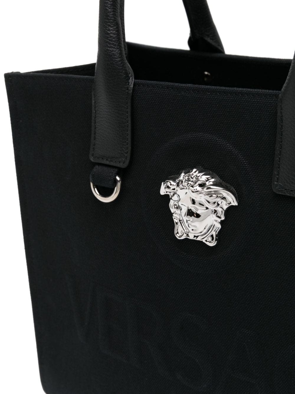 Versace small La Medusa canvas tote bag - Image 4