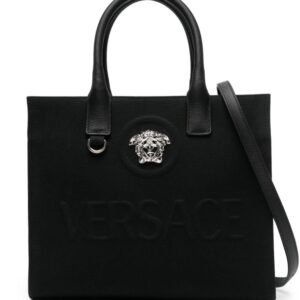 Versace small La Medusa canvas tote bag