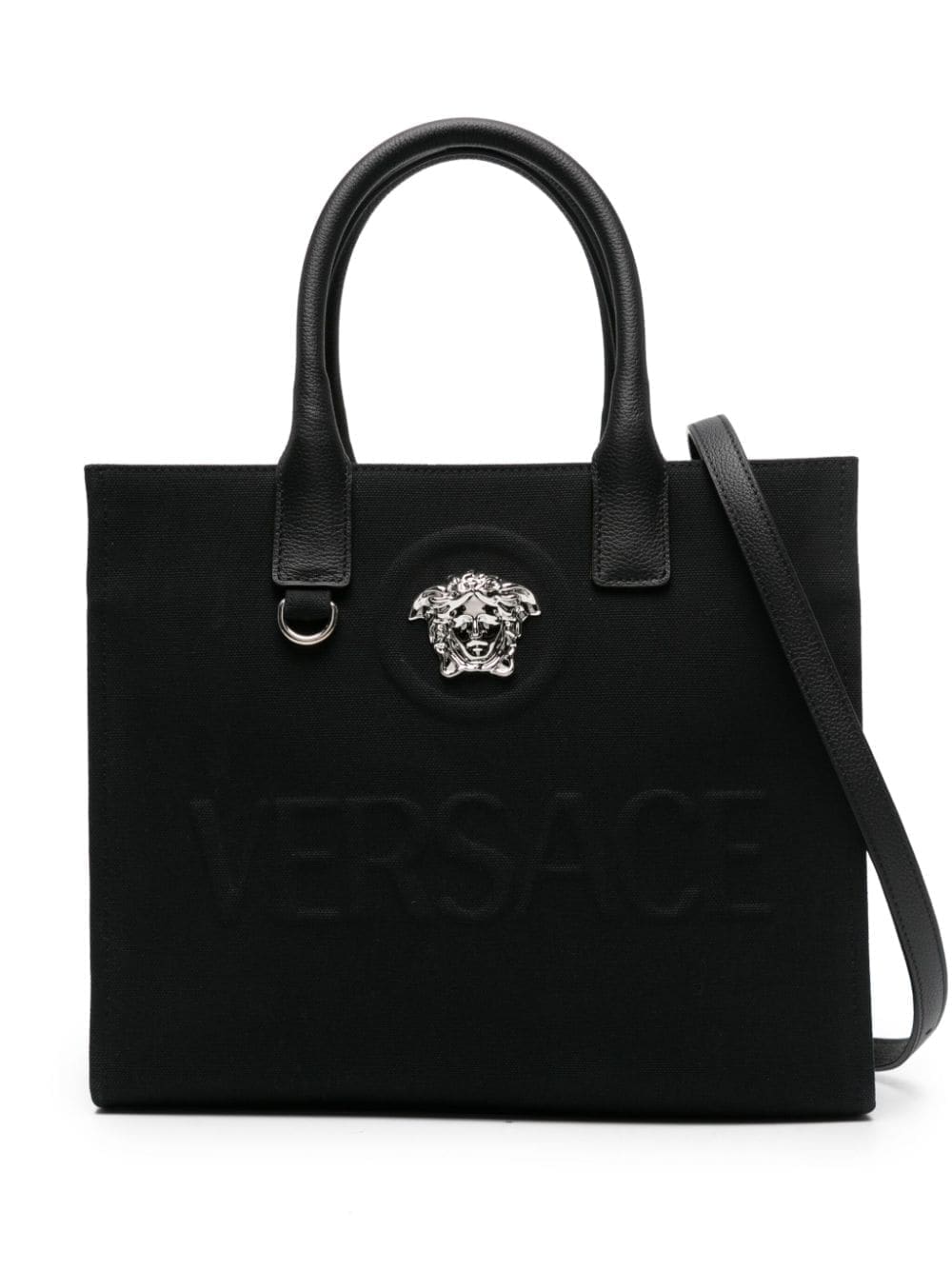 Versace small La Medusa canvas tote bag