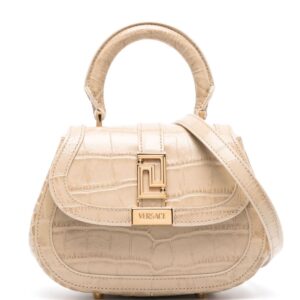 Versace Greca Goddess embossed mini bag