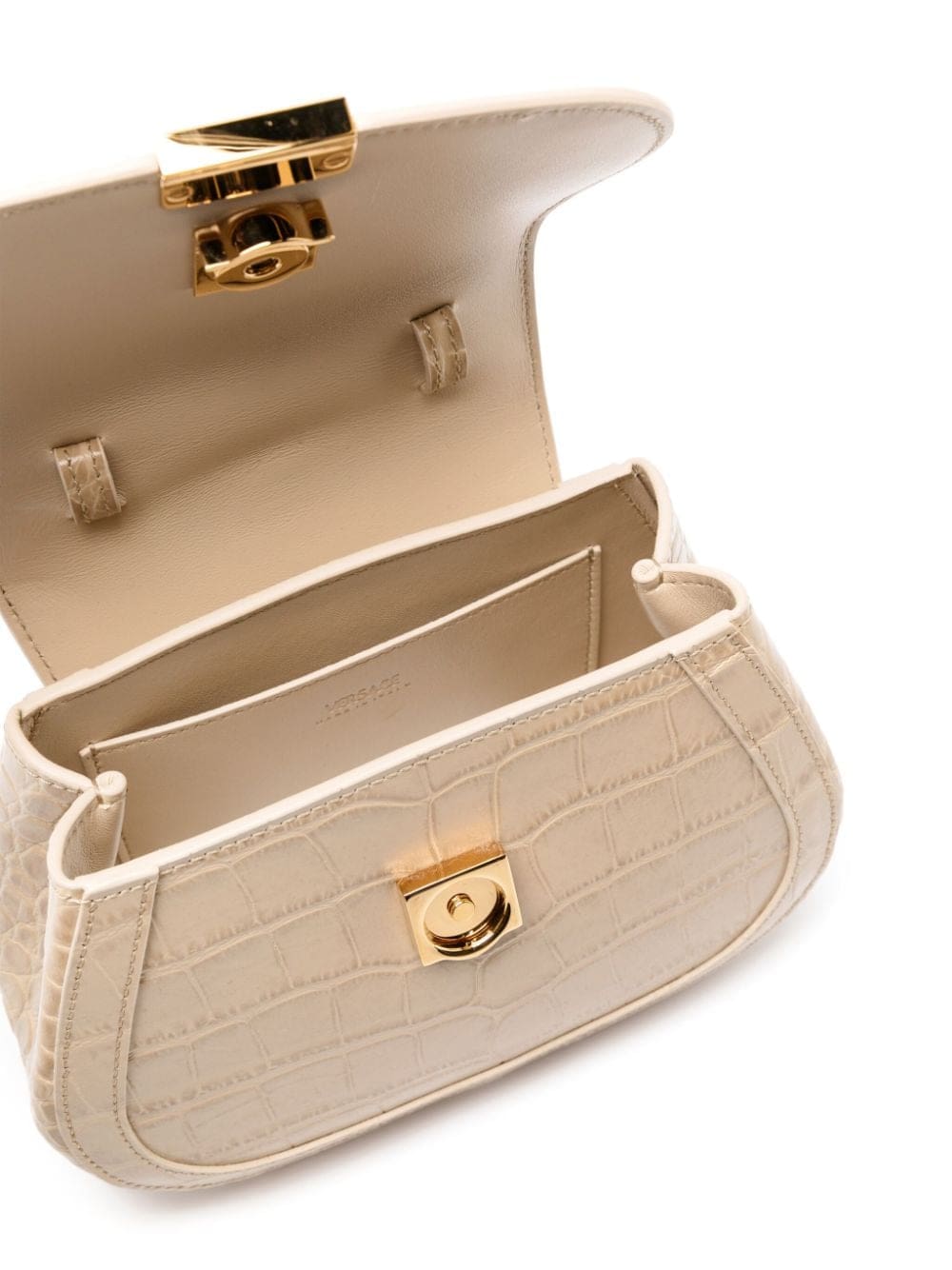 Versace Greca Goddess embossed mini bag - Image 5