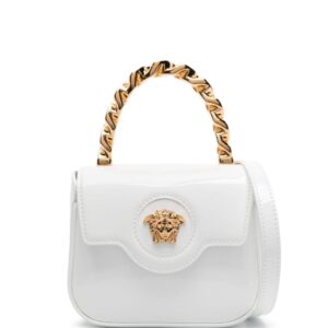 Versace La Medusa patent mini bag