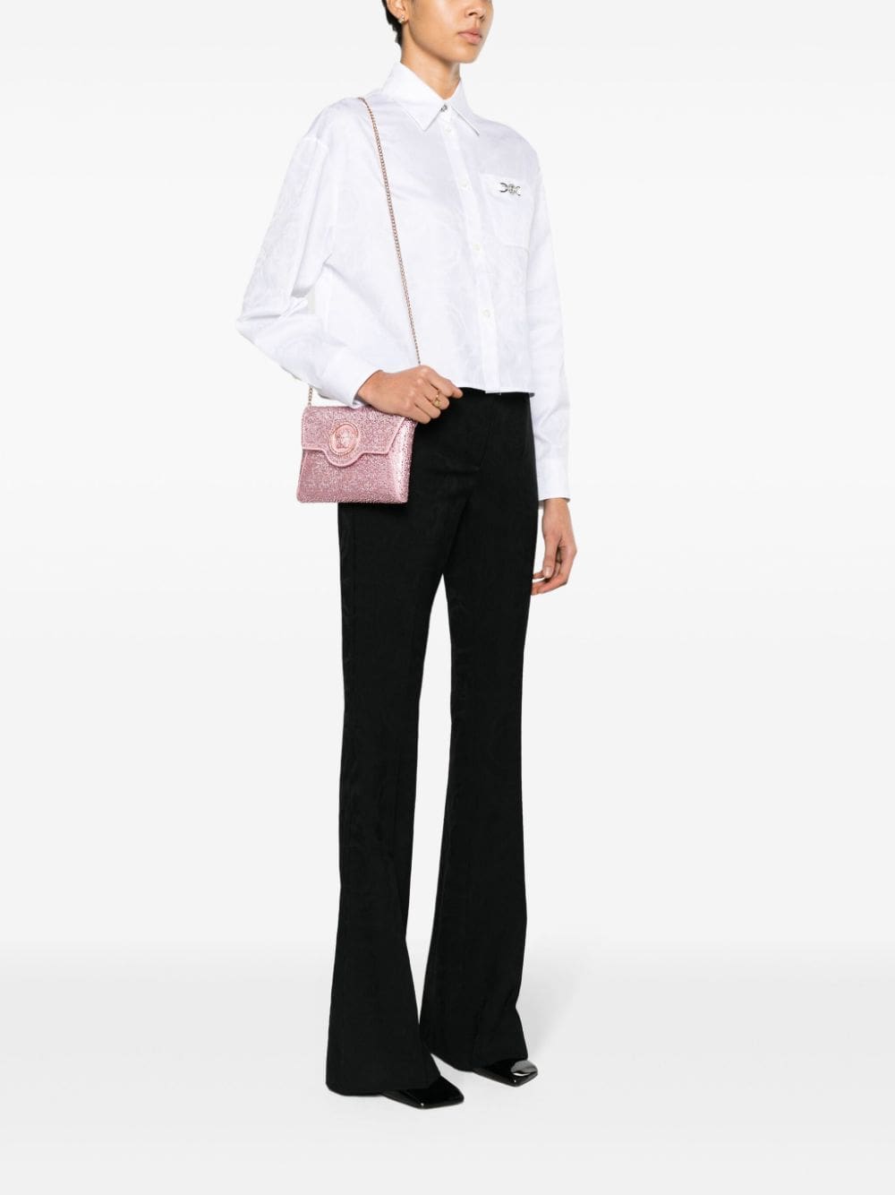 Versace La Medusa Crystal clutch bag - Image 2