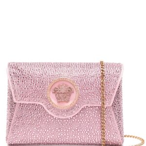 Versace La Medusa Crystal clutch bag