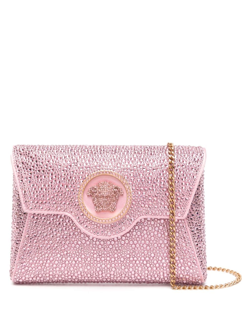 Versace La Medusa Crystal clutch bag