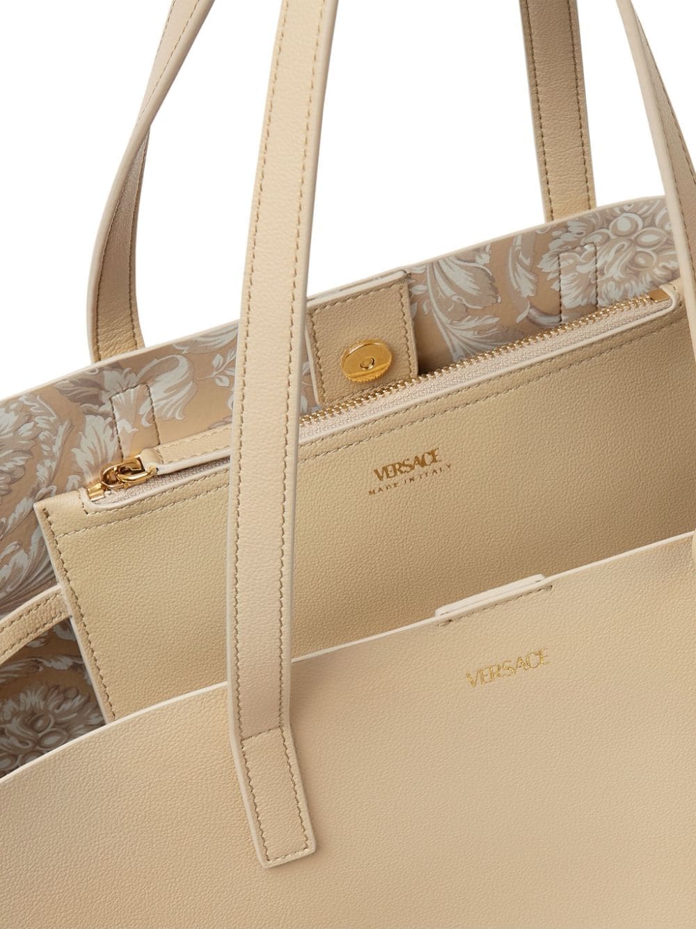 Versace Virtus logo-print tote bag - Image 4