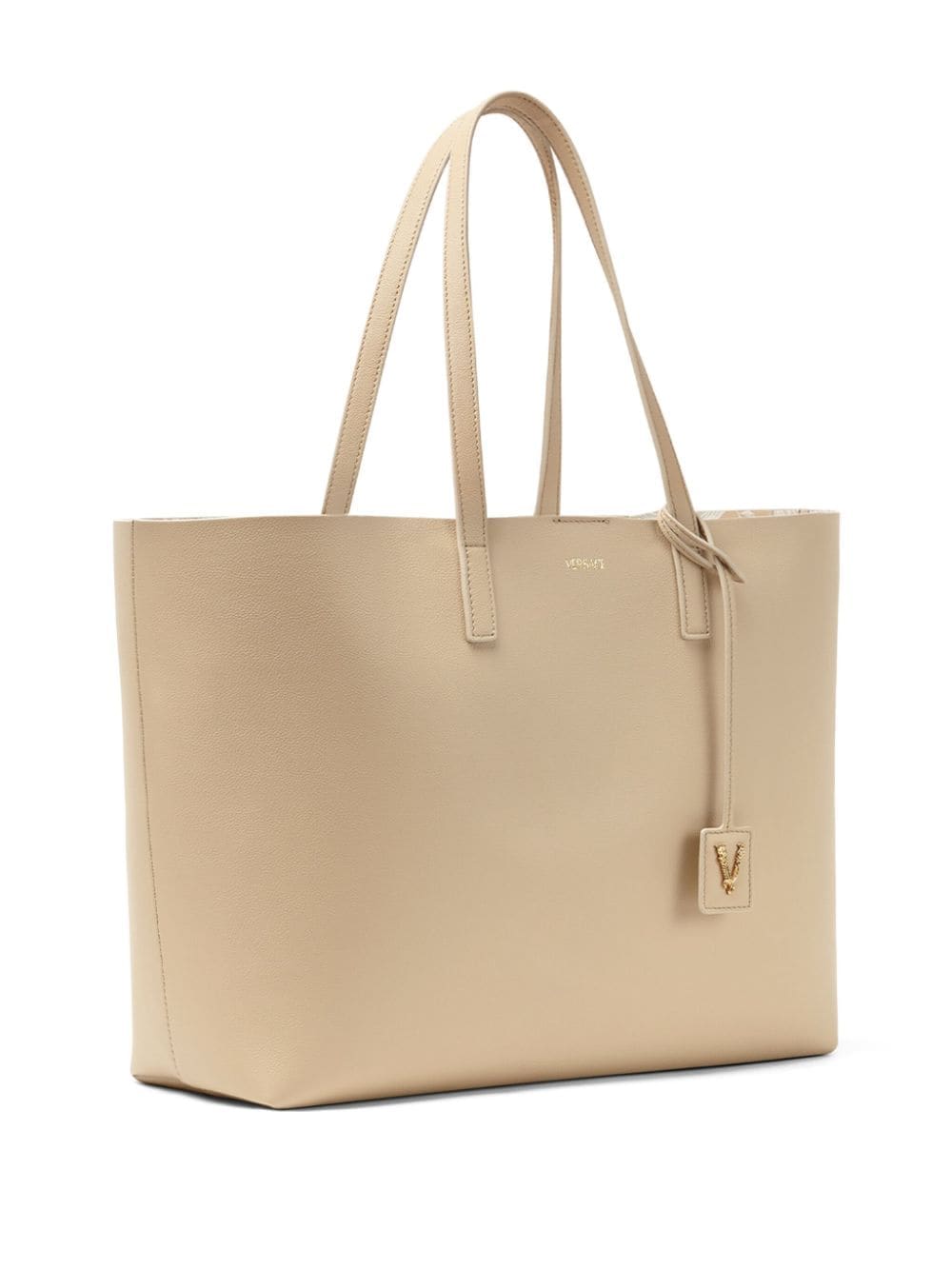 Versace Virtus logo-print tote bag - Image 3