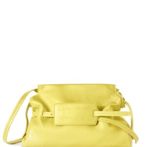 Off-White Zip Tie leather clutch bag