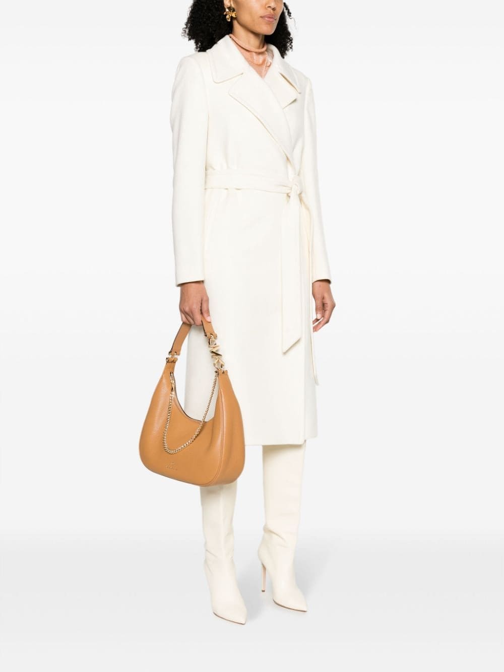 Michael Kors large Piper logo-appliqué leather shoulder bag - Image 2