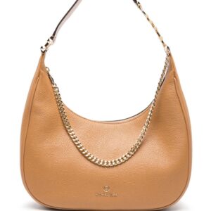 Michael Kors large Piper logo-appliqué leather shoulder bag