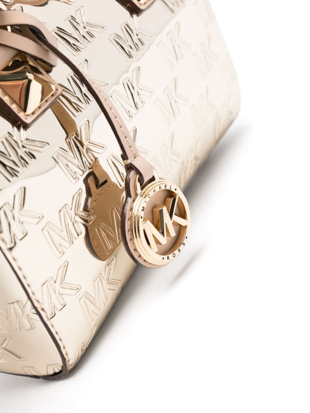 Michael Kors small Grayson patent-finish tote bag - Image 4