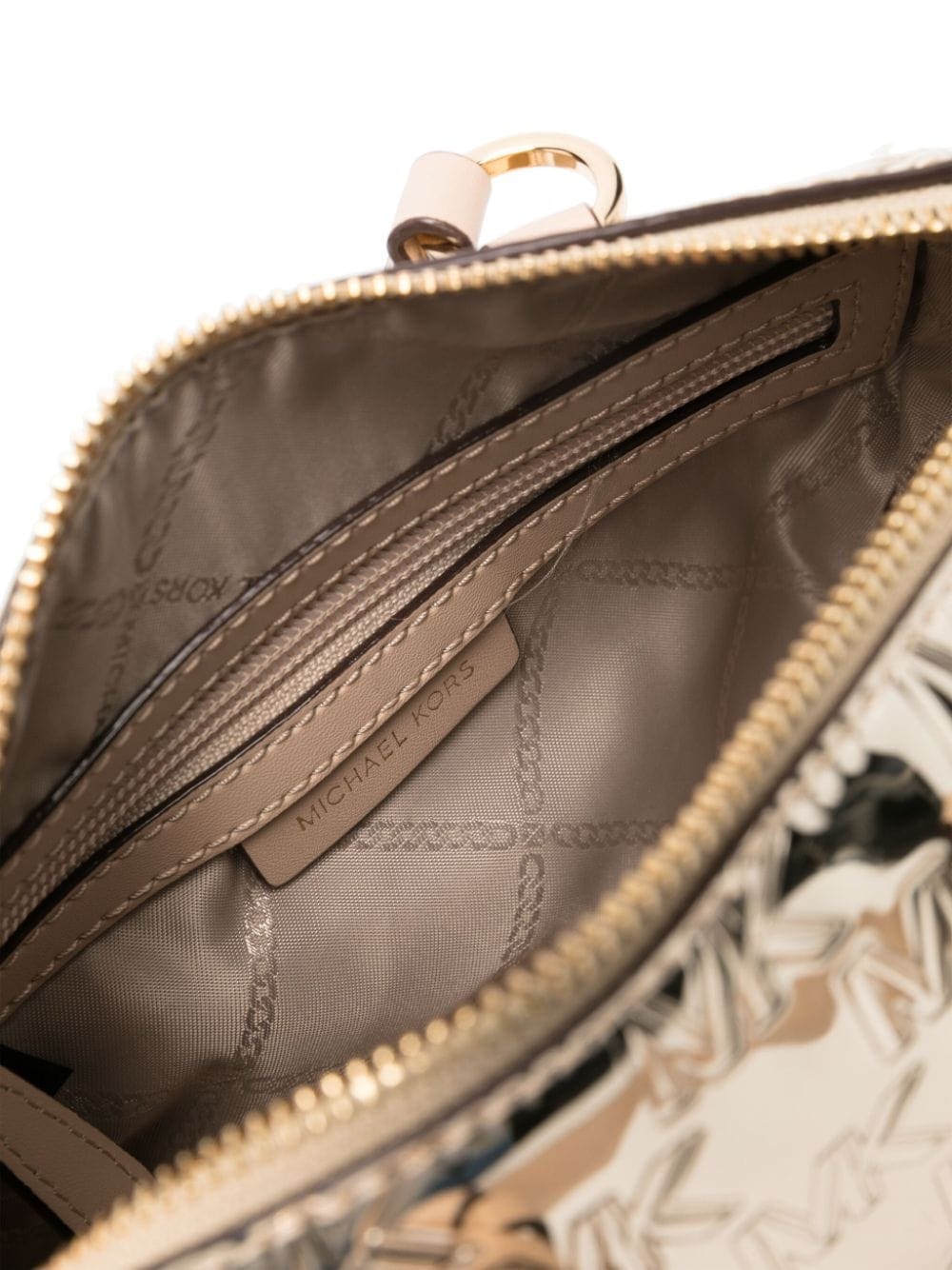 Michael Kors small Grayson patent-finish tote bag - Image 5