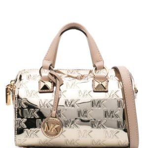 Michael Kors small Grayson patent-finish tote bag