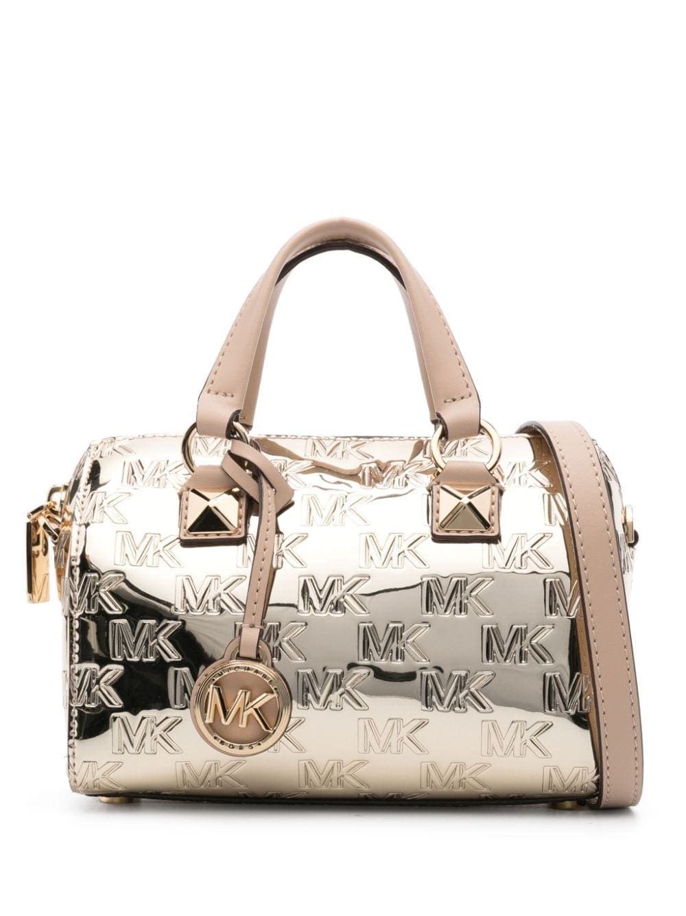 Michael Kors small Grayson patent-finish tote bag