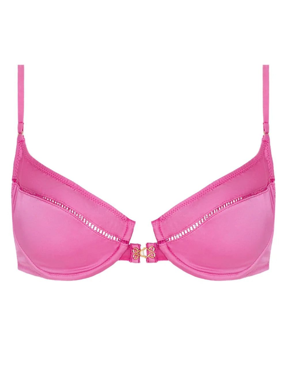 Kiki de Montparnasse Temptress charmeuse underwire bra