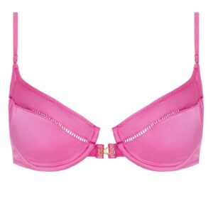 Kiki de Montparnasse Temptress charmeuse underwire bra