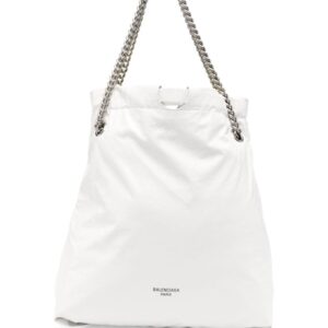 Balenciaga medium Crush leather tote bag
