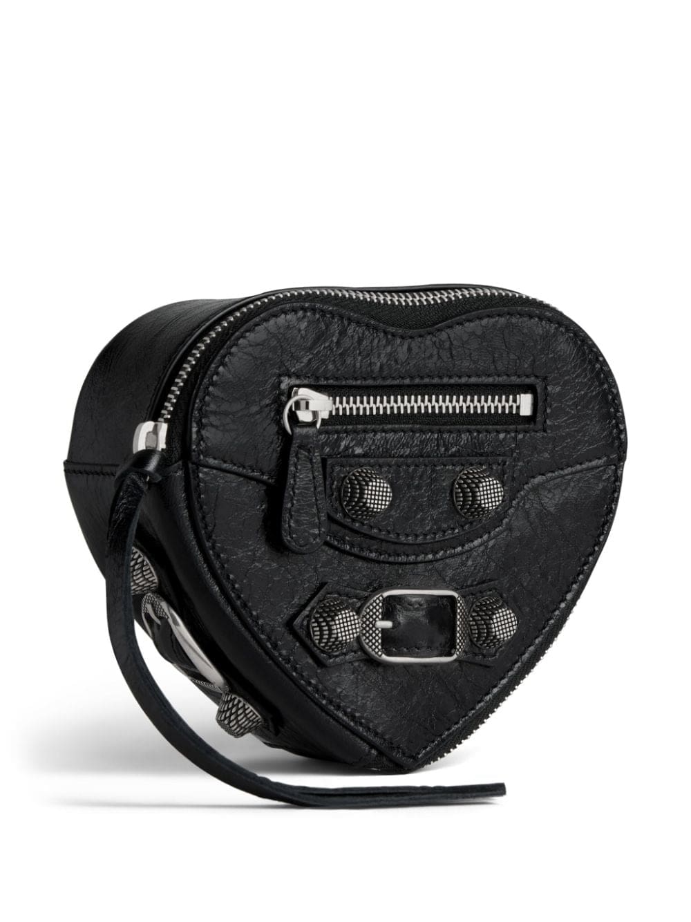 Balenciaga Le Cagole Heart leather clutch bag - Image 3