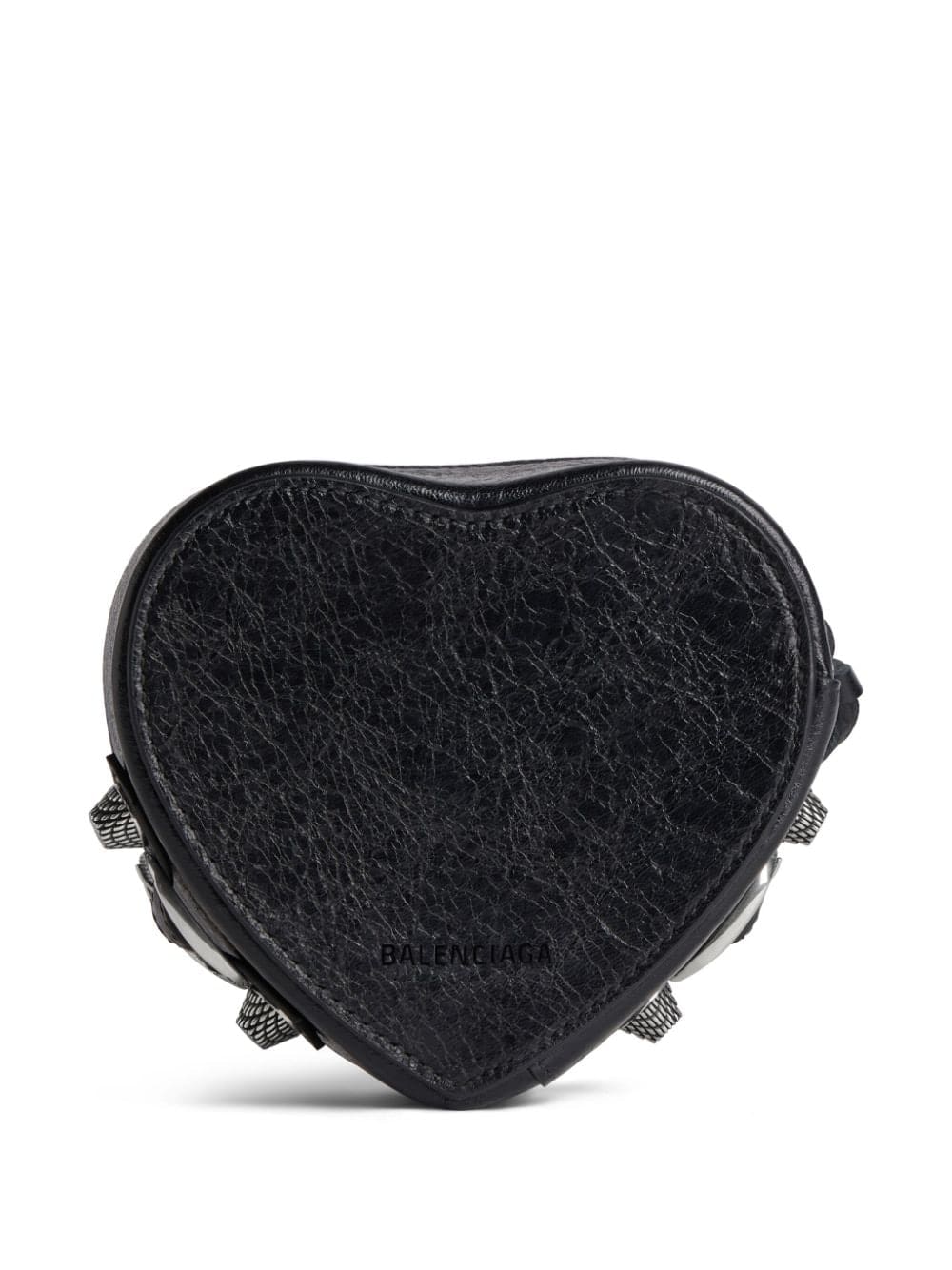 Balenciaga Le Cagole Heart leather clutch bag - Image 2