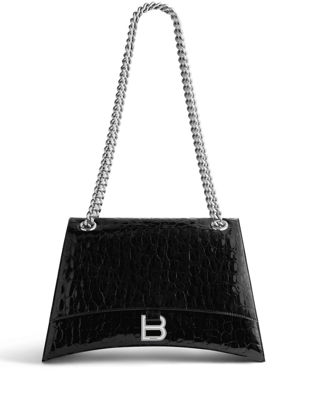Balenciaga medium Crush crocodile-effect shoulder bag