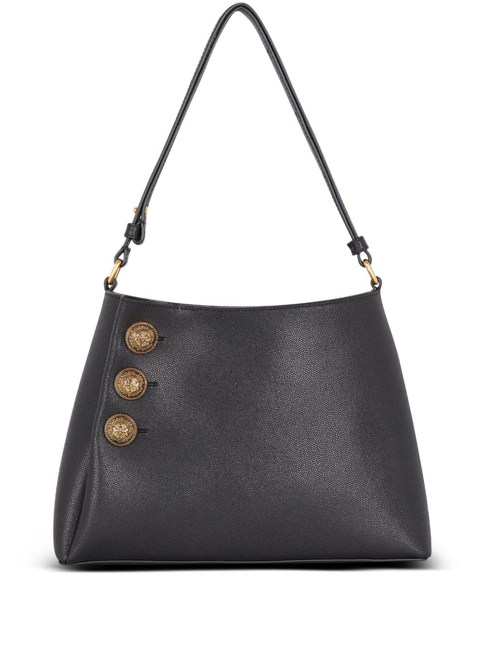 Balmain Embleme leather shoulder bag
