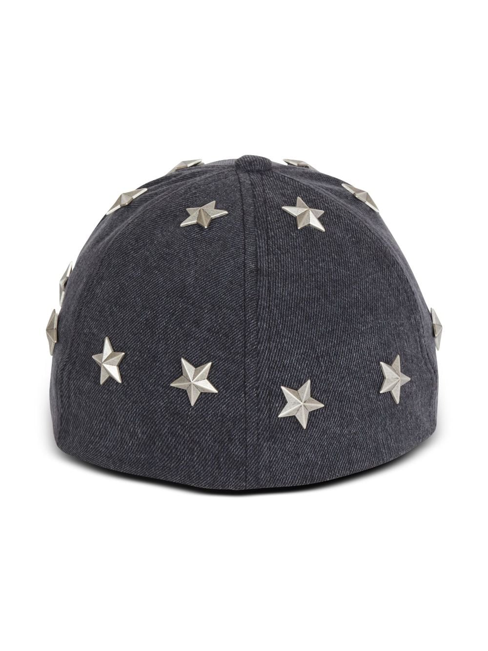 Balmain star-stud denim cap - Image 3