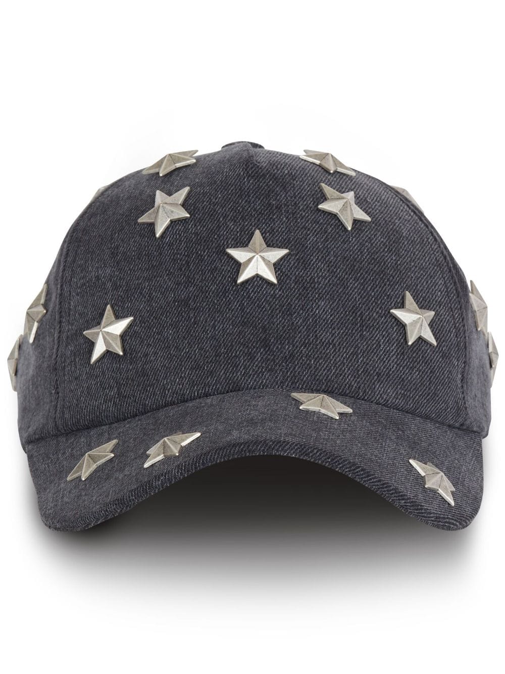 Balmain star-stud denim cap