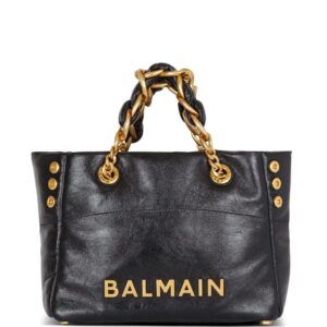 Balmain small 1945 Soft leather tote bag