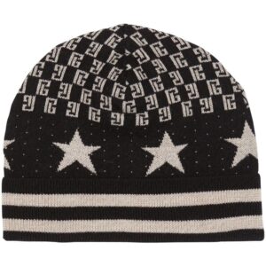 Balmain monogram intarsia-knit beanie