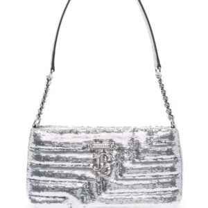 Jimmy Choo Avenue Slim sequin-embellished bag