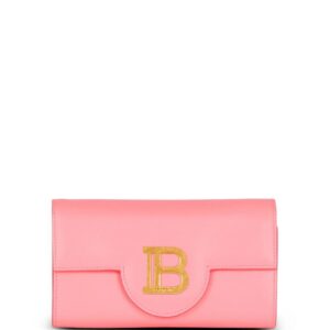 Balmain B-Buzz leather wallet-on-chain