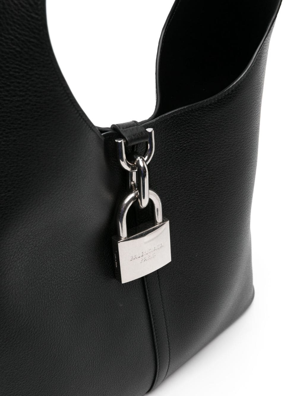 Balenciaga medium Locker leather shoulder bag - Image 4